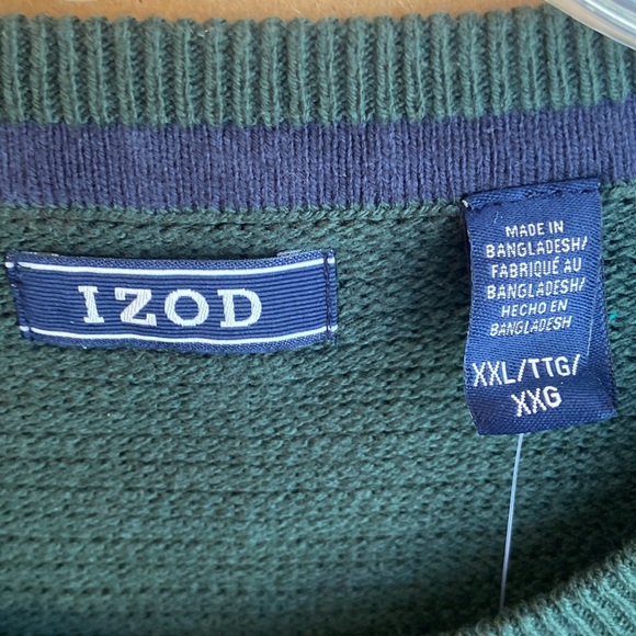 NWT Izod Men’s knit sweater XXL - Picture 6 of 11